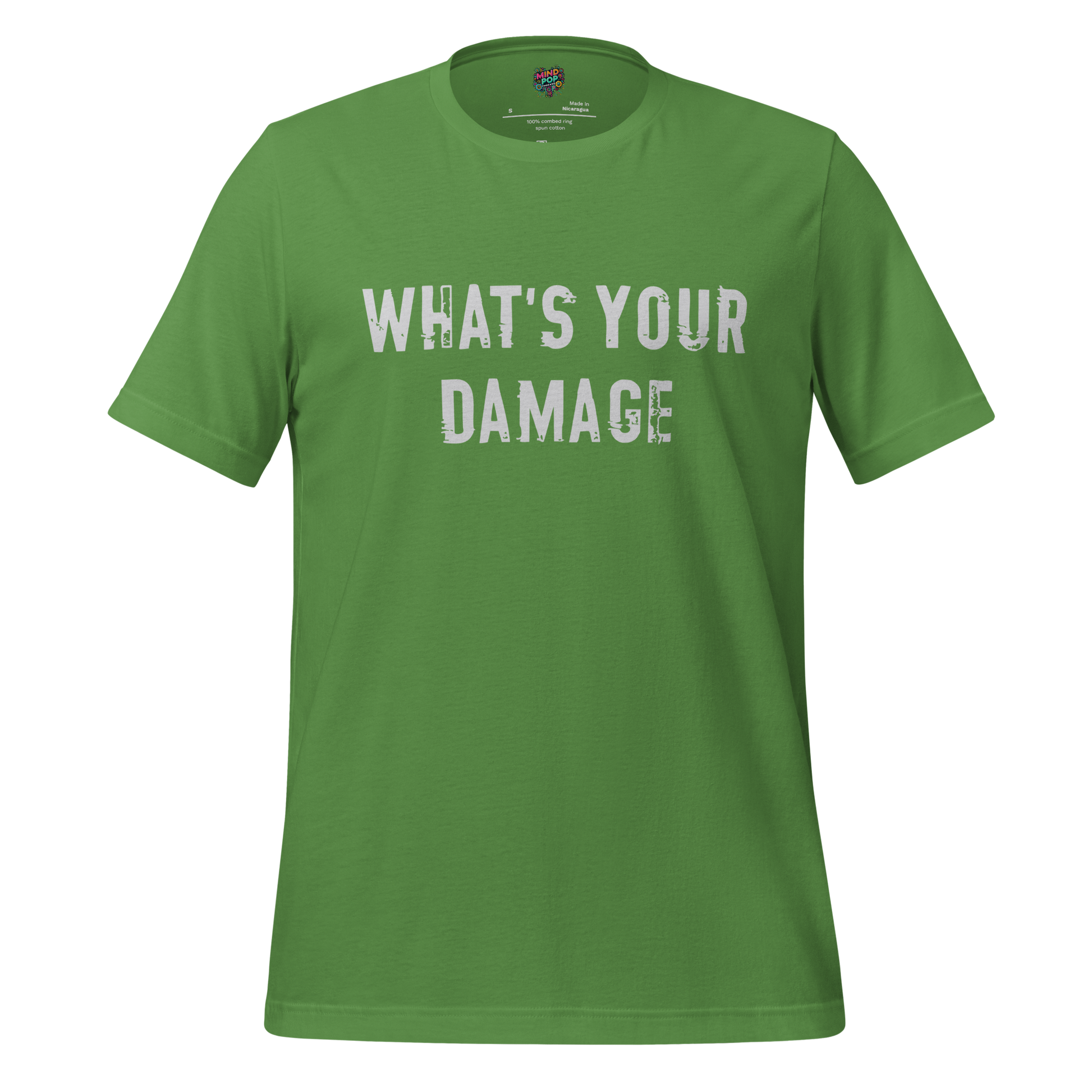 What's Your Damage Shirt - MindPop Threads