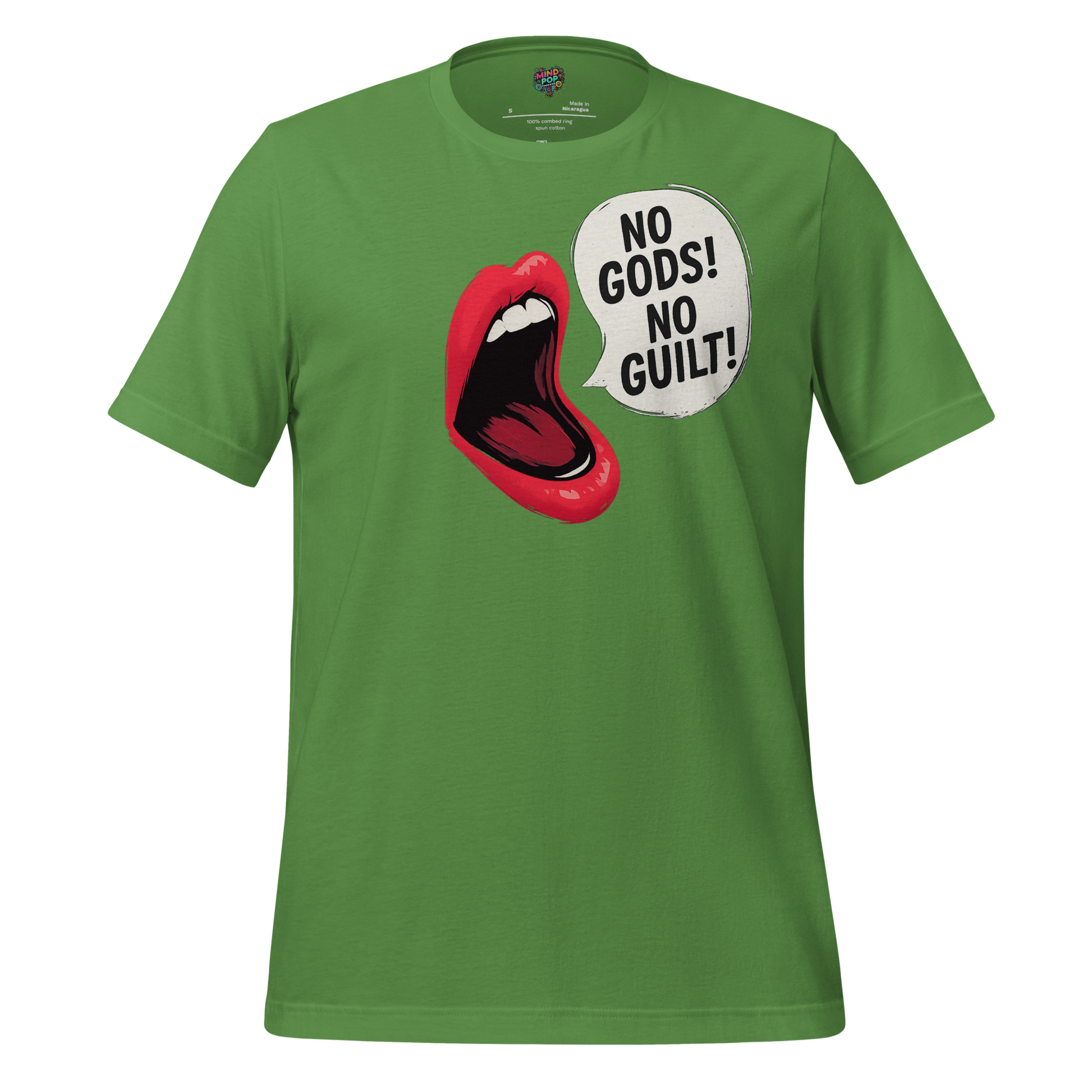 No Gods! No Guilt! Shirt - MindPop Threads