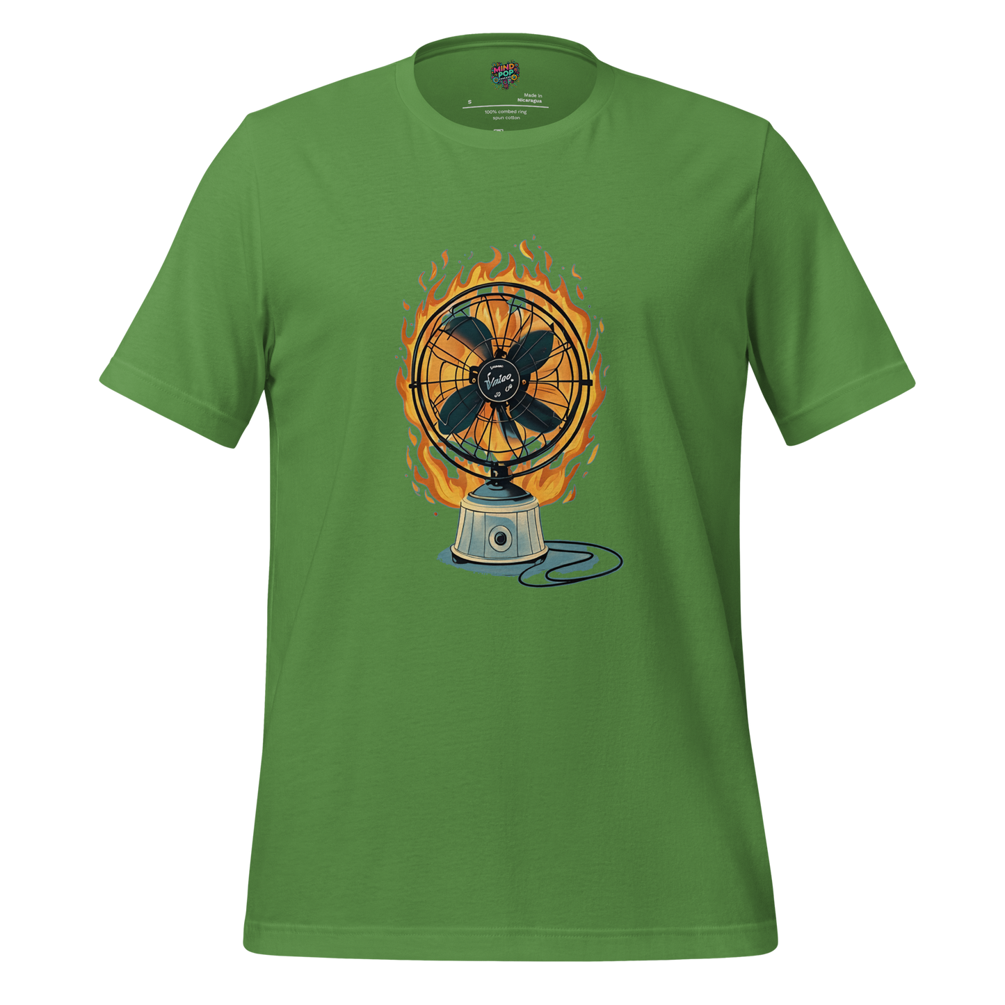 Fan on Fire Shirt - MindPop Threads
