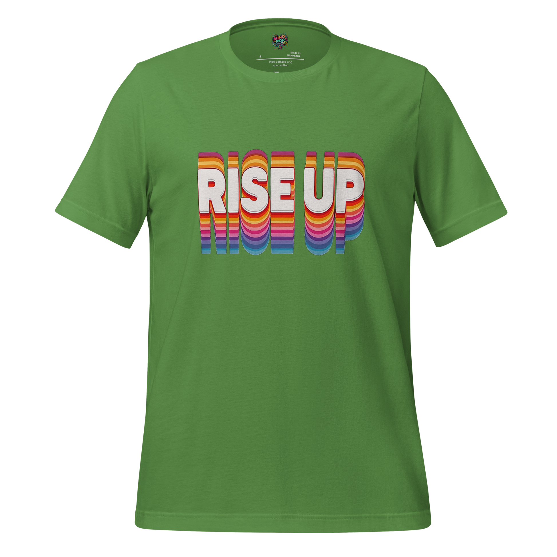 Rise Up Rainbow Shirt - MindPop Threads