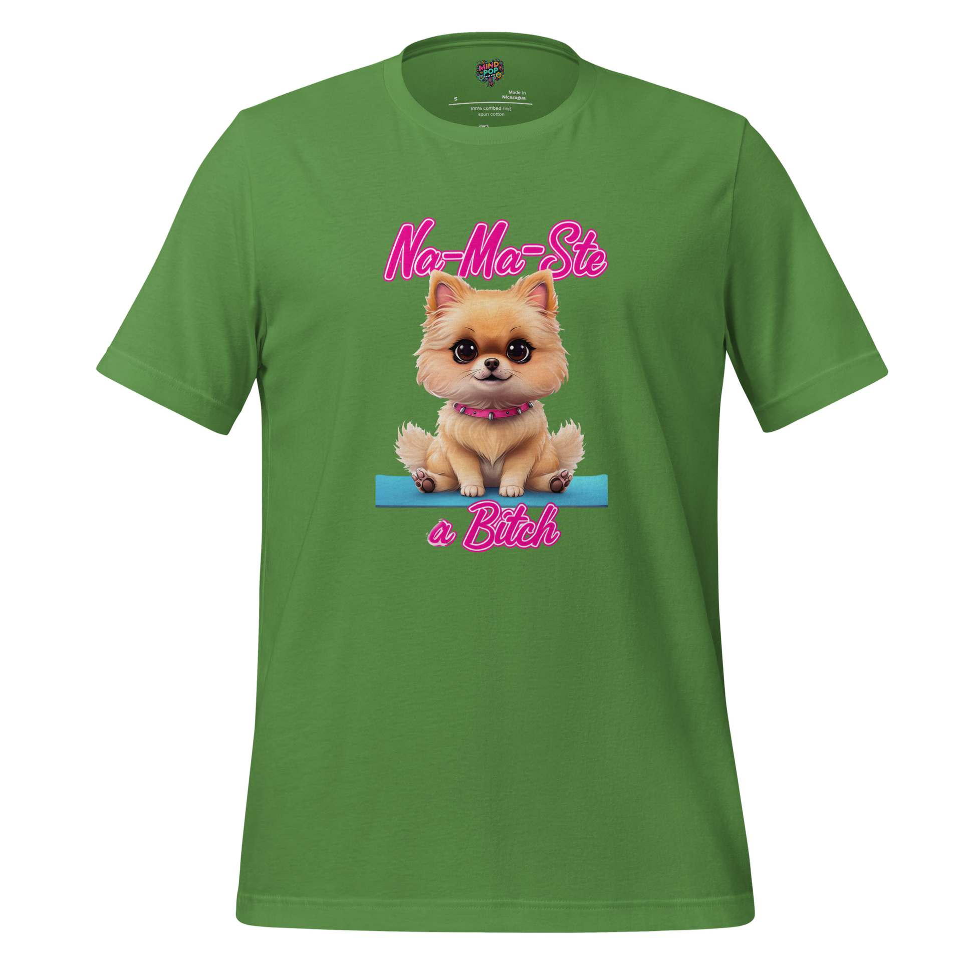Na-Ma-Ste A Bitch PomPom Shirt - MindPop Threads