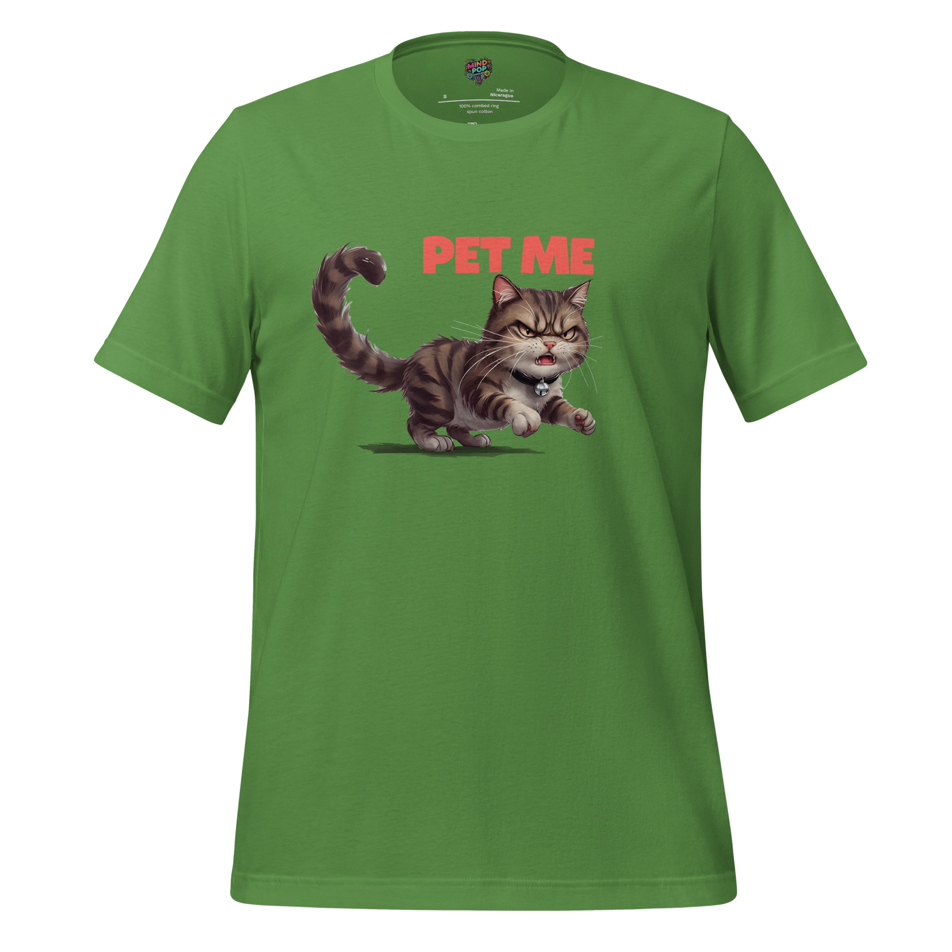 Pet Me – Angry Cat Shirt  T-Shirt