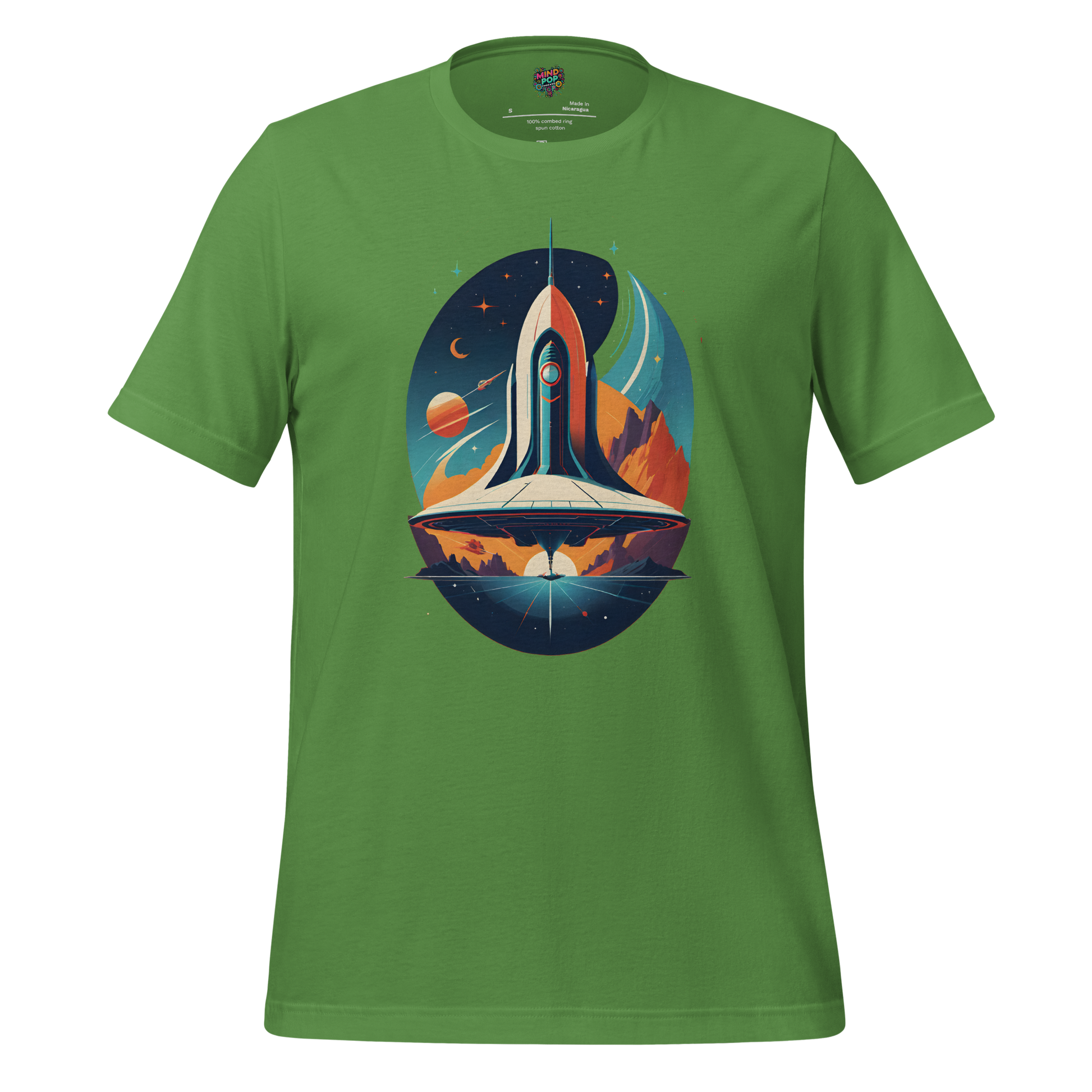Retro Sci-Fi Spaceship Shirt  T-Shirt