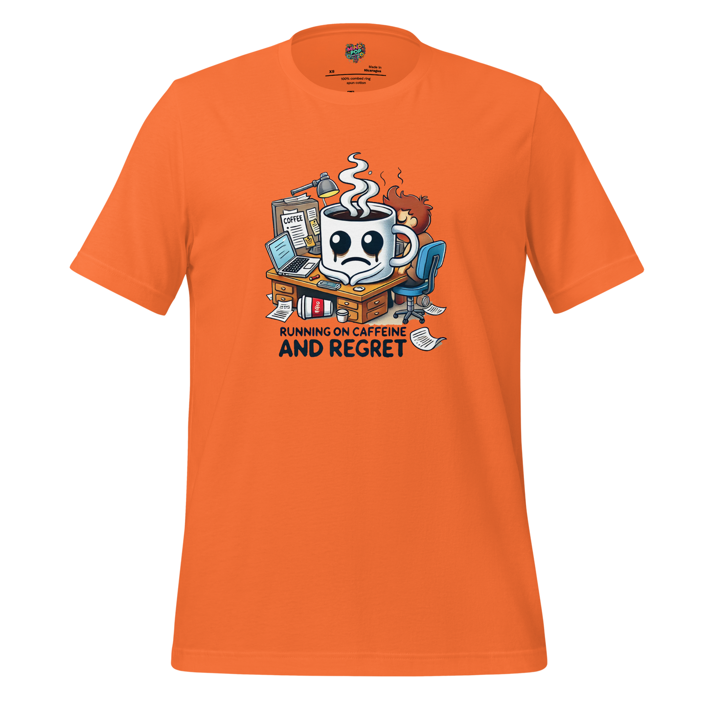 Fueled by Coffee and Regret Shirt - MindPop Threads