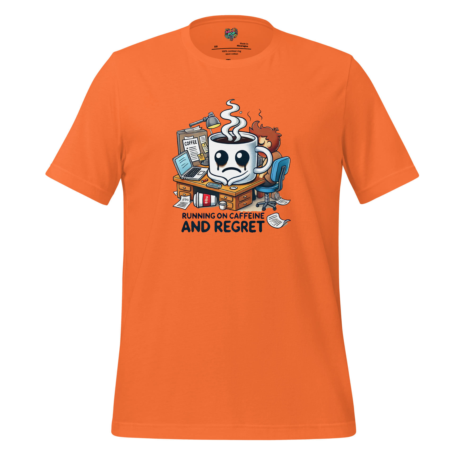 Fueled by Coffee and Regret Shirt - MindPop Threads