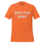 What's Your Damage Shirt - MindPop Threads