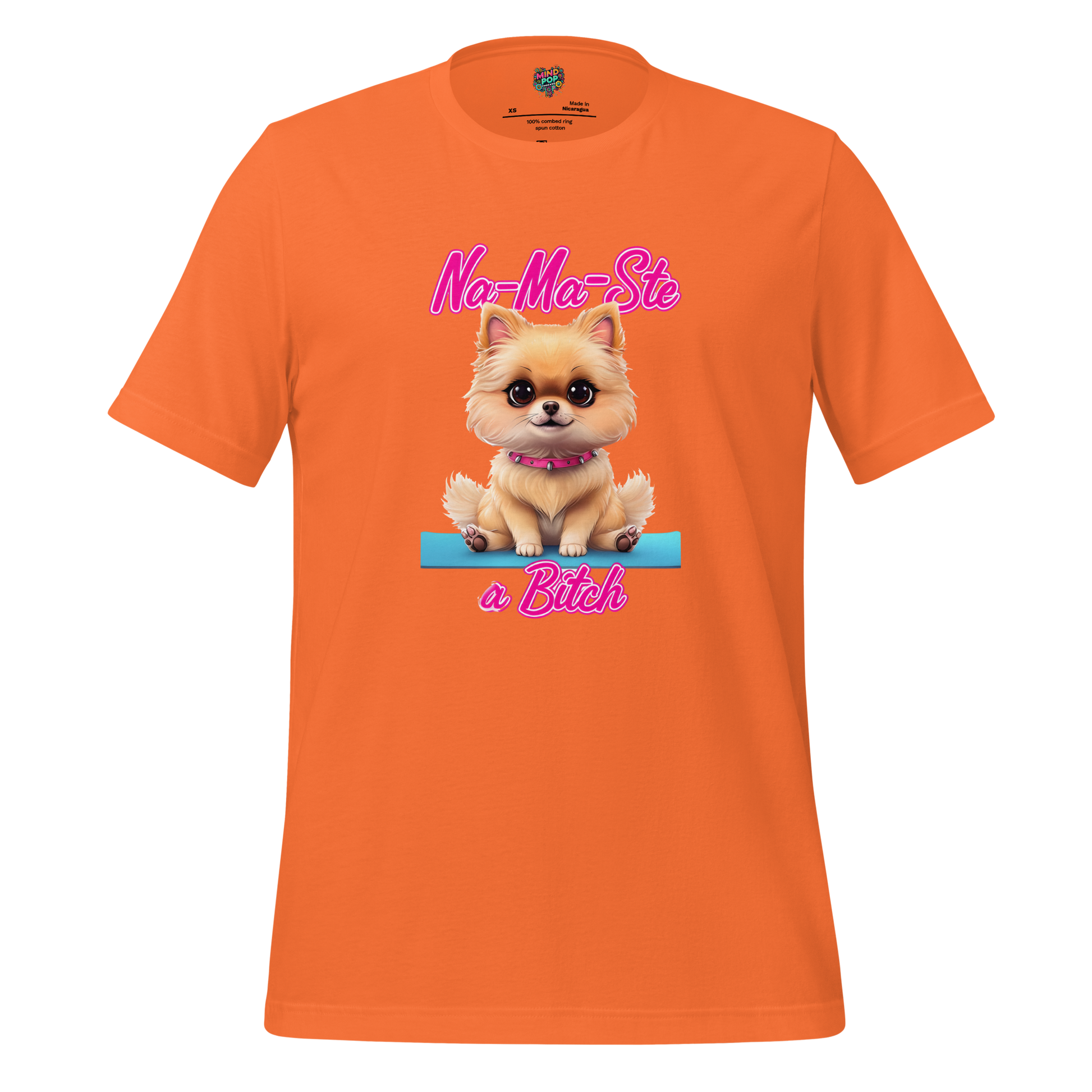 Na-Ma-Ste A Bitch PomPom Shirt - MindPop Threads