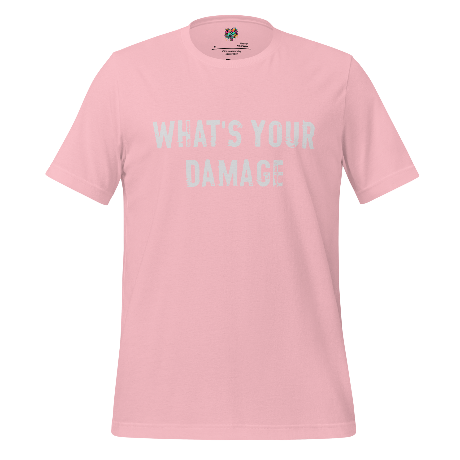What's Your Damage Shirt - MindPop Threads