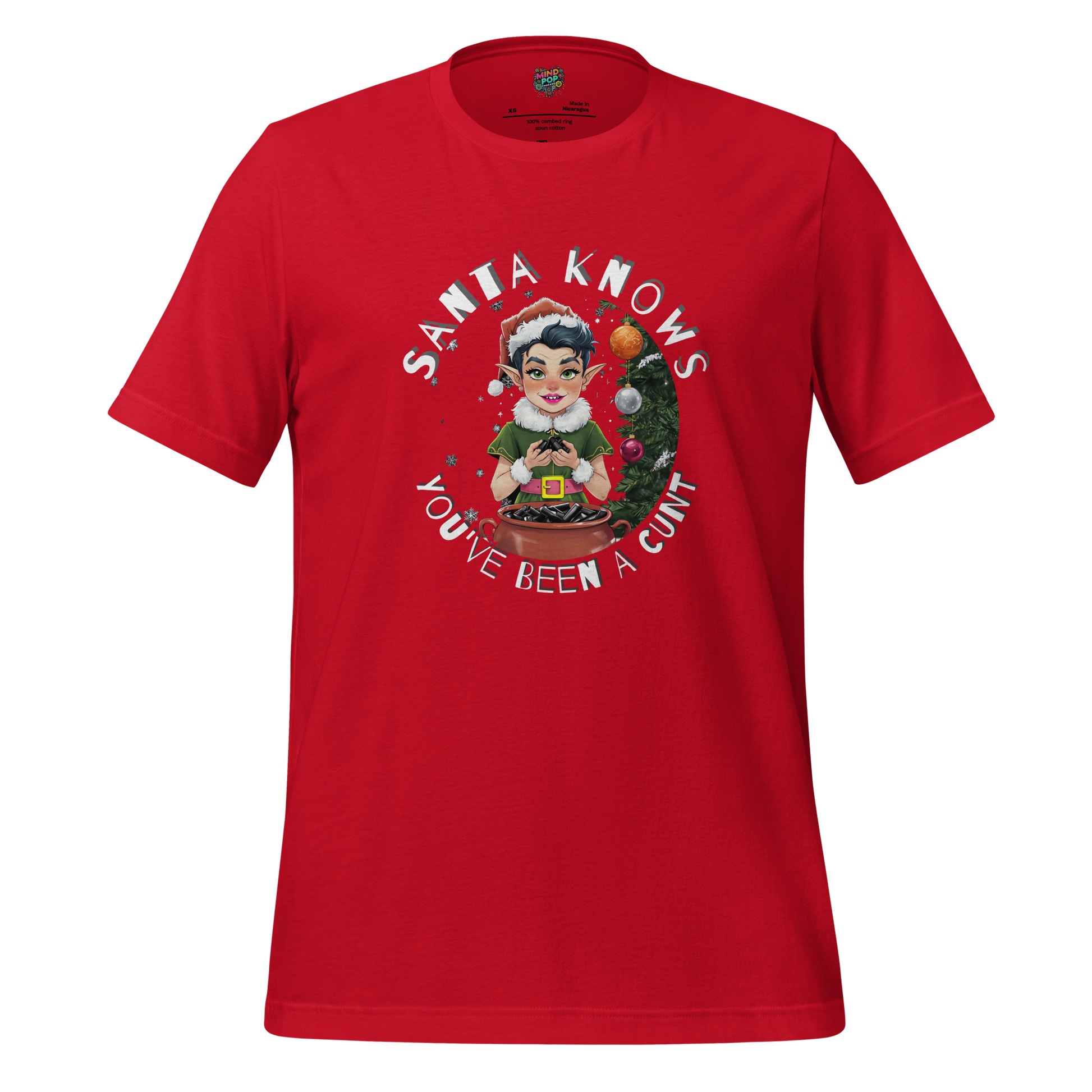 Santa Knows Shirt - MindPop Threads