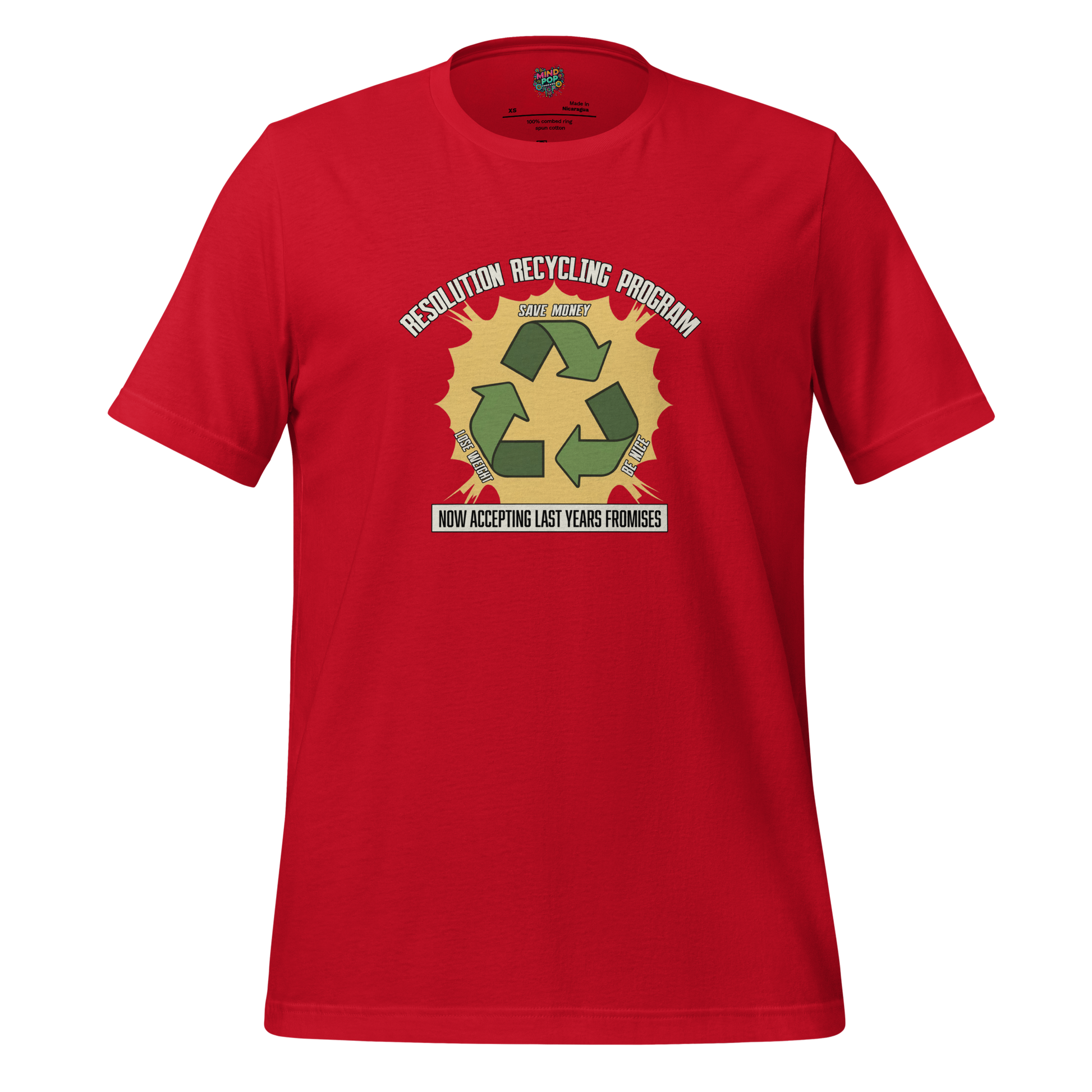 No Accepting Last Year Resolutions Shirt - MindPop Threads