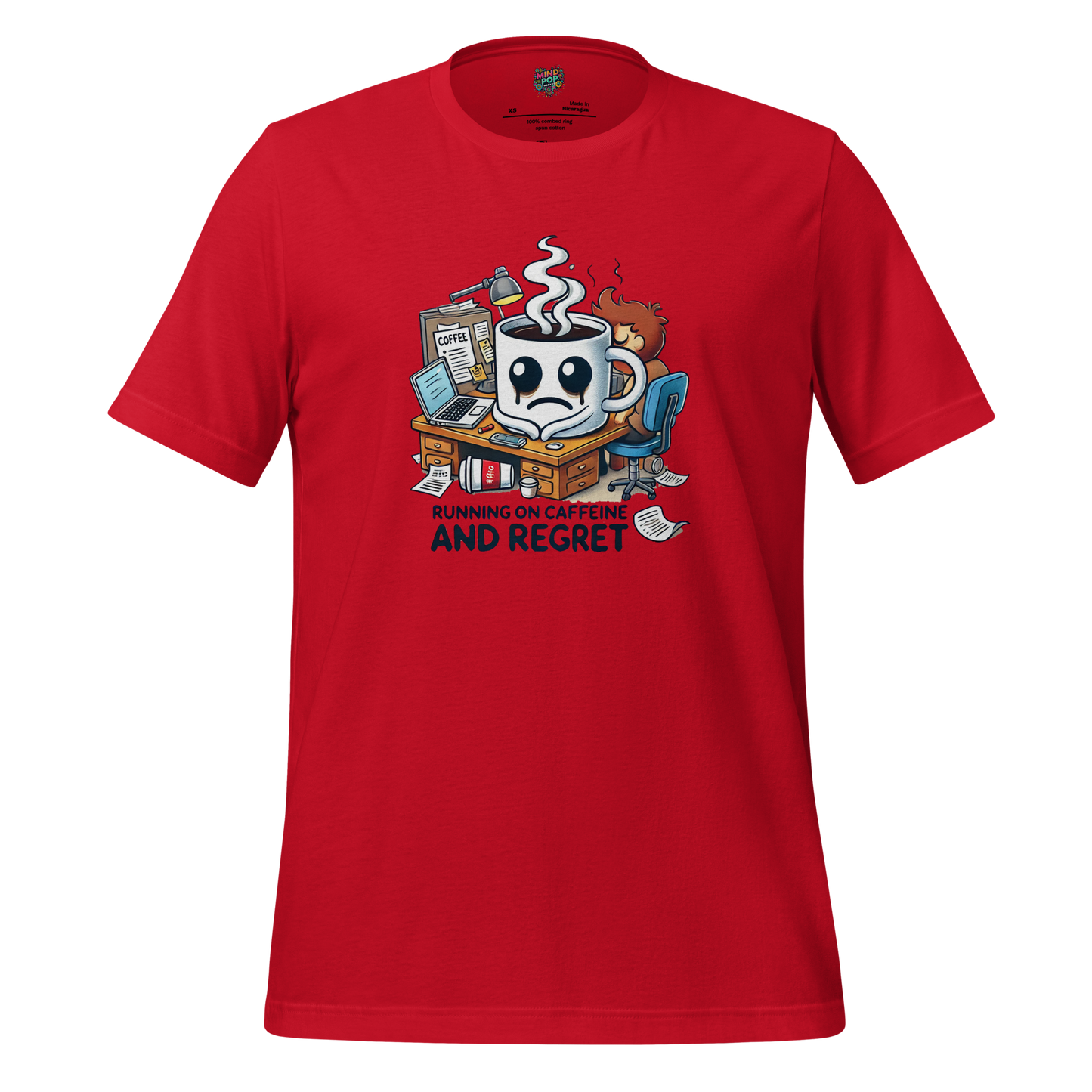 Fueled by Coffee and Regret Shirt - MindPop Threads