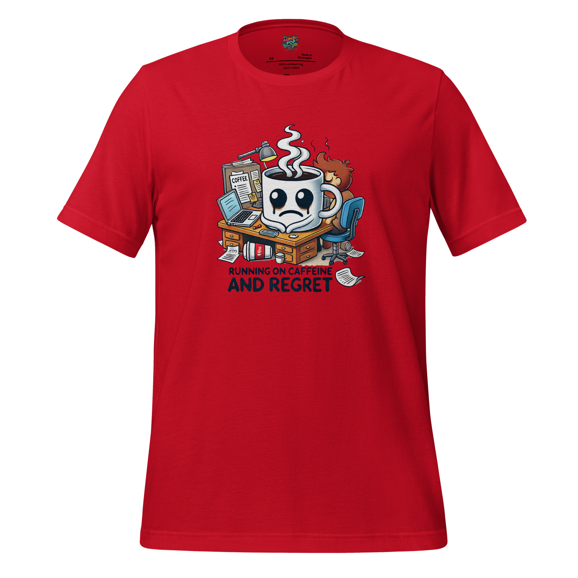 Fueled by Coffee and Regret Shirt - MindPop Threads