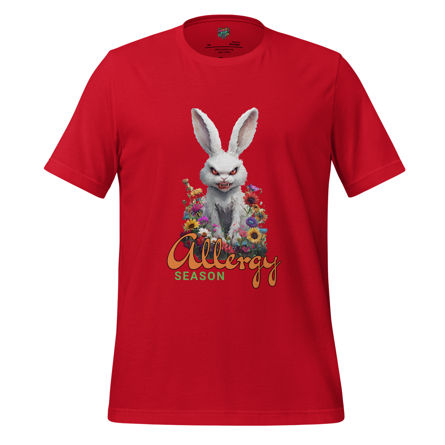 Allergy Season Bunny Shirt - MindPop Threads