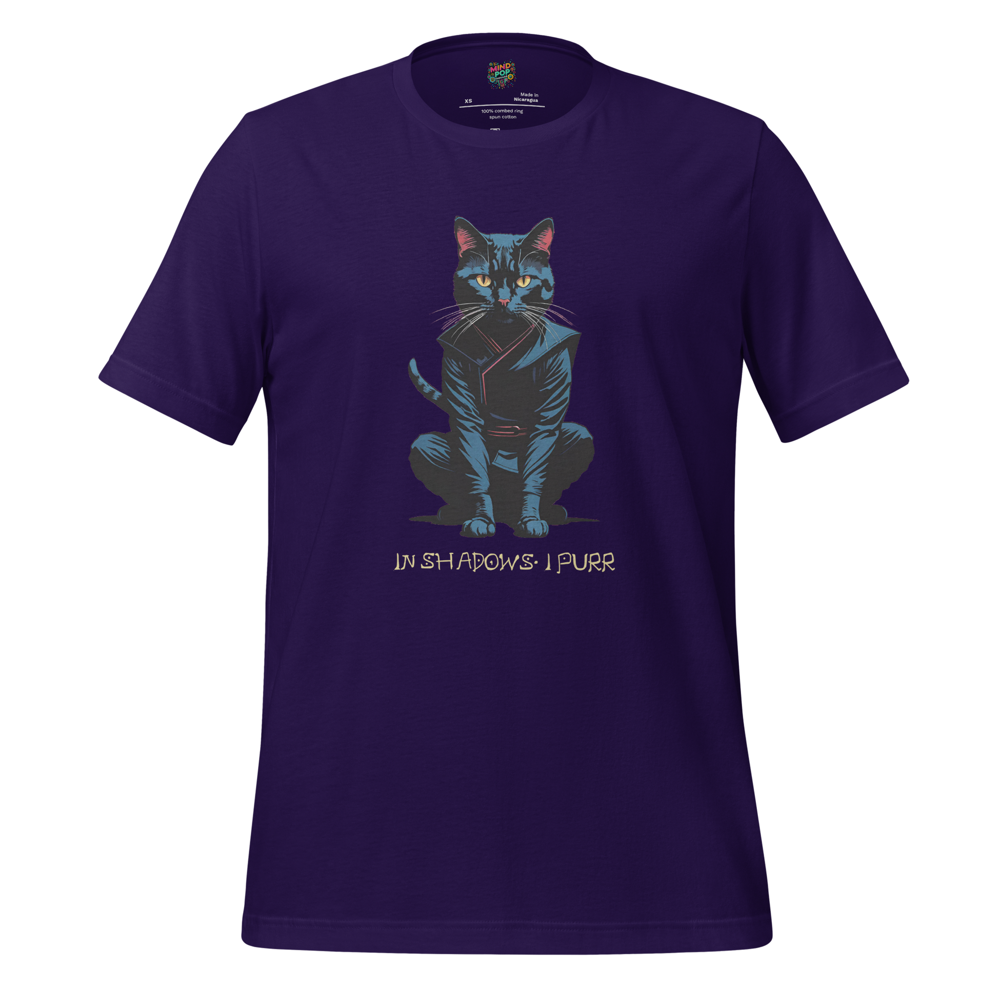 In Shadows I Purr Shirt - MindPop Threads