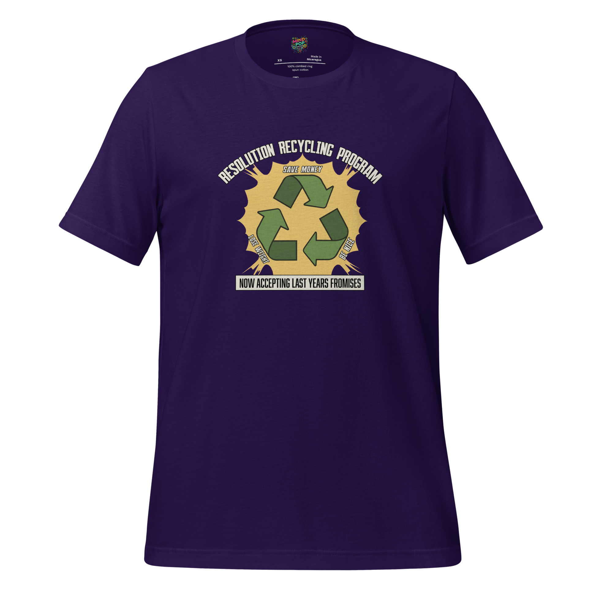 No Accepting Last Year Resolutions Shirt - MindPop Threads