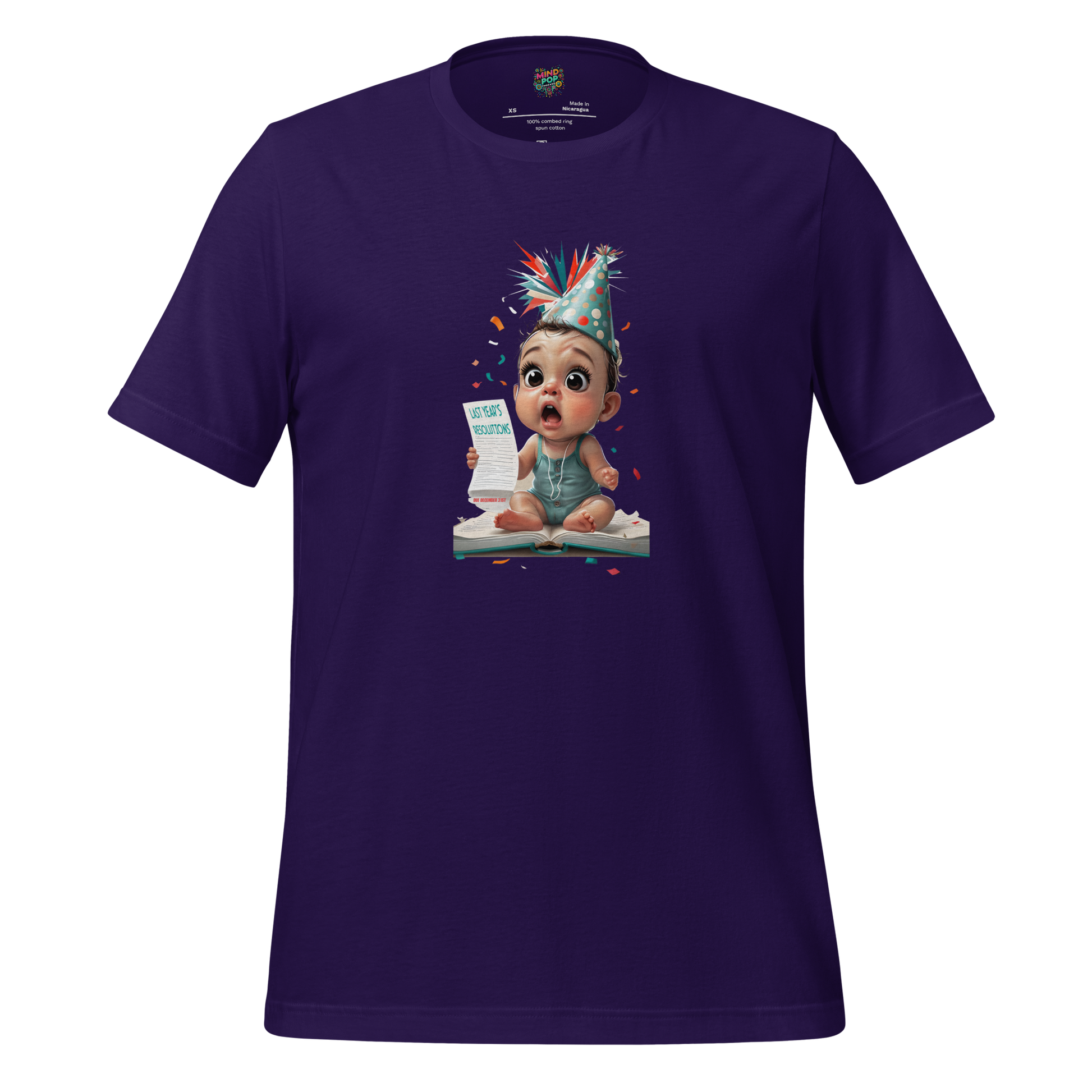 Last Years Resolutions Baby - MindPop Threads