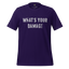 What's Your Damage Shirt - MindPop Threads