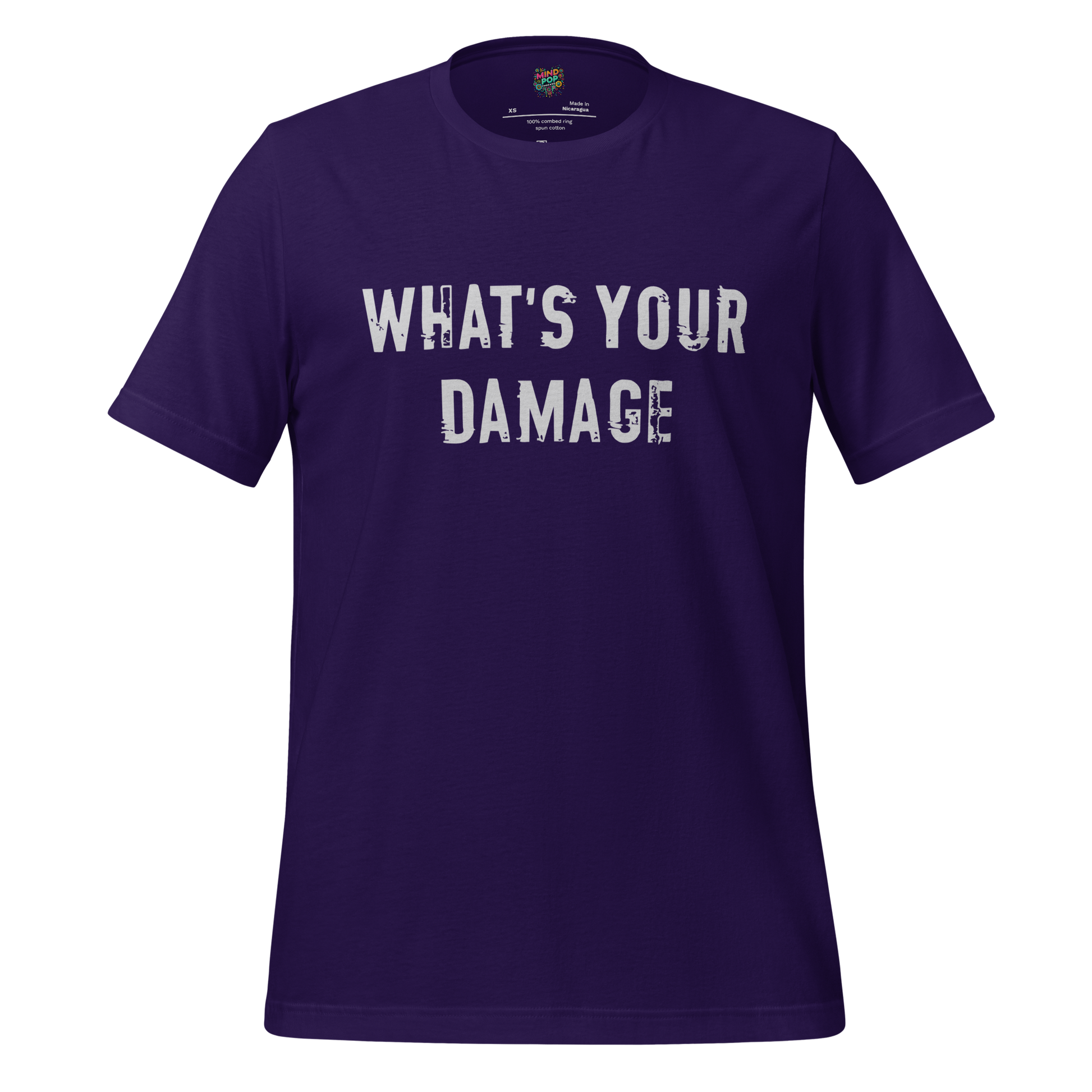 What's Your Damage Shirt - MindPop Threads