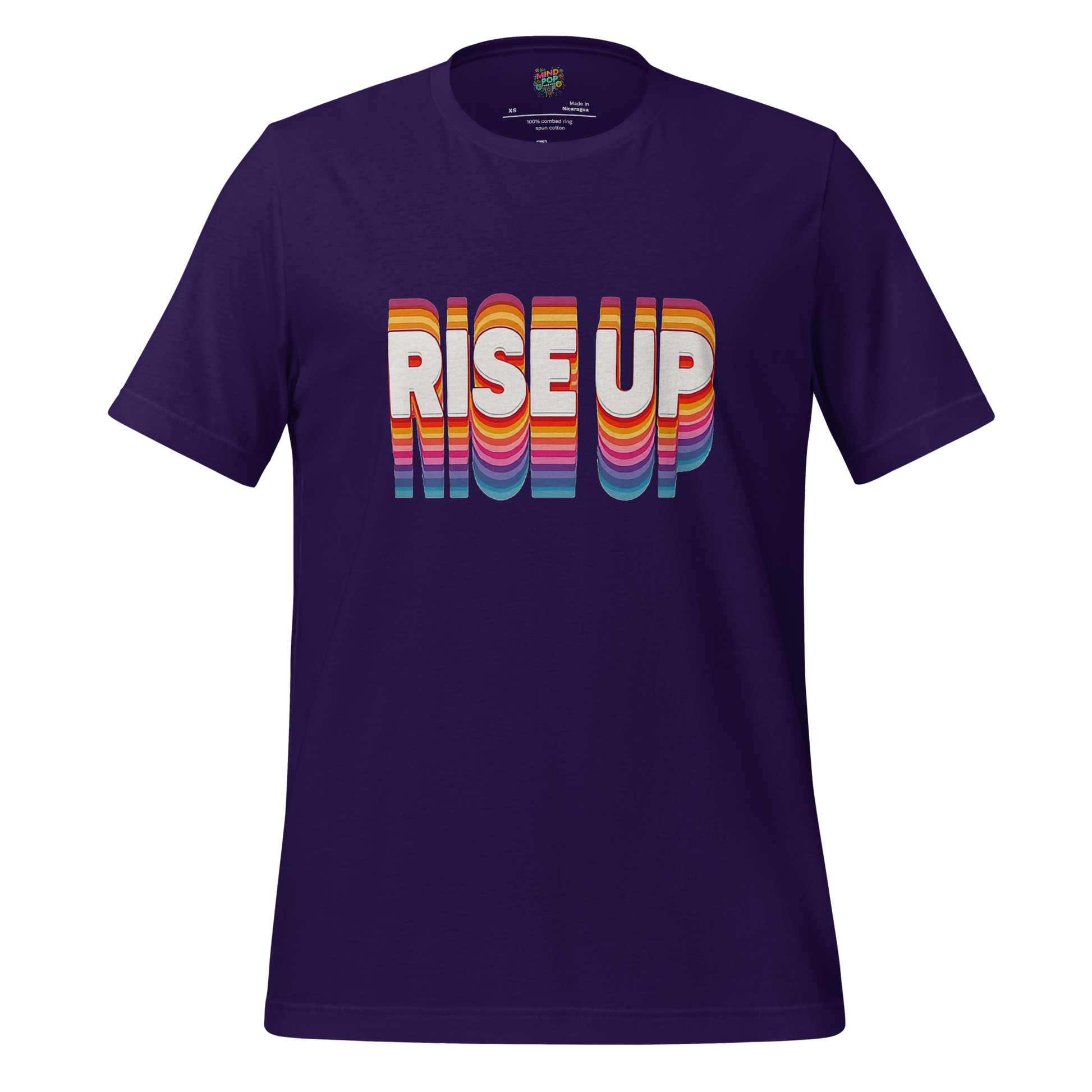 Rise Up Rainbow Shirt - MindPop Threads