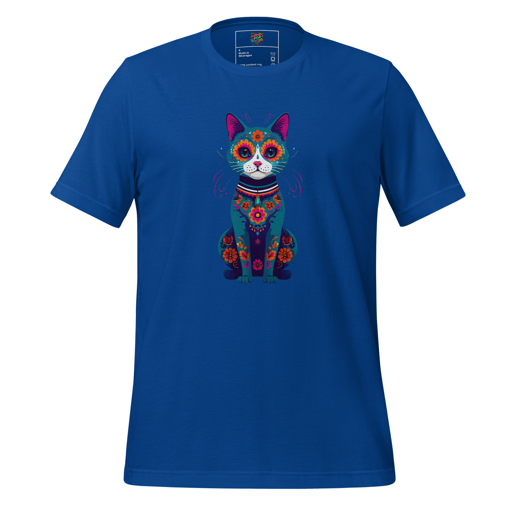 Day of the Dead Cat Shirt - MindPop Threads