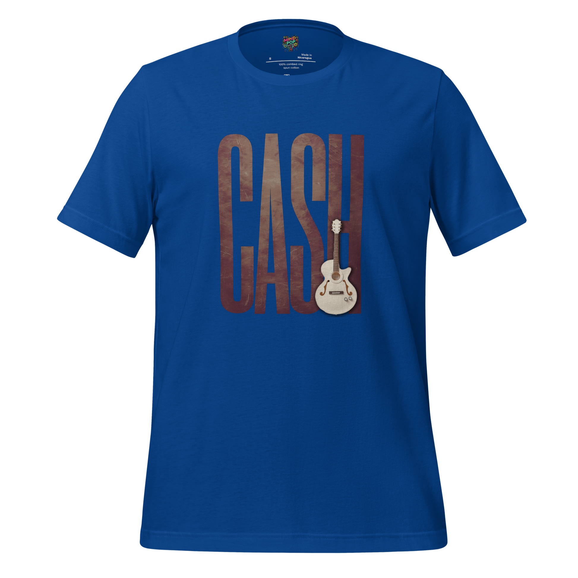 Leathered Man in Black SHirt - MindPop Threads