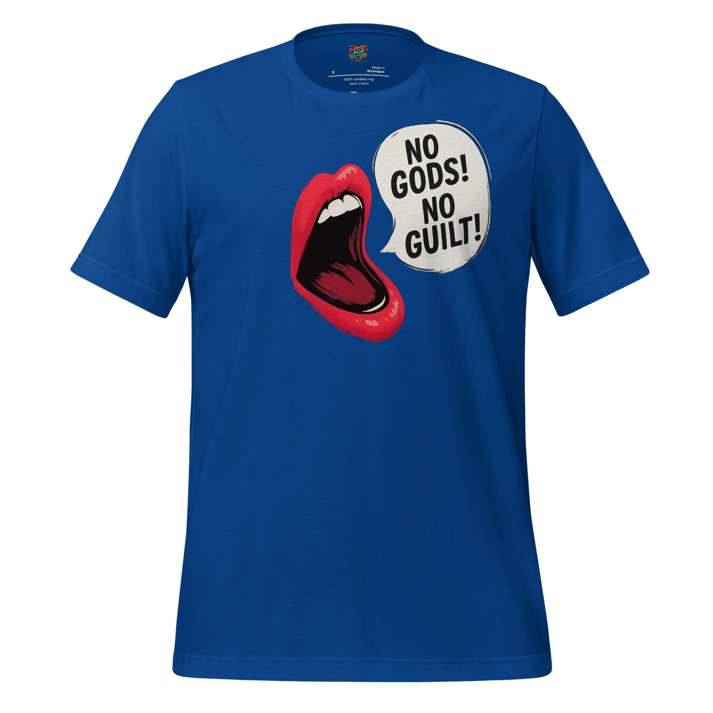No Gods! No Guilt! Shirt - MindPop Threads