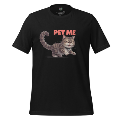 Pet Me – Angry Cat Shirt  T-Shirt