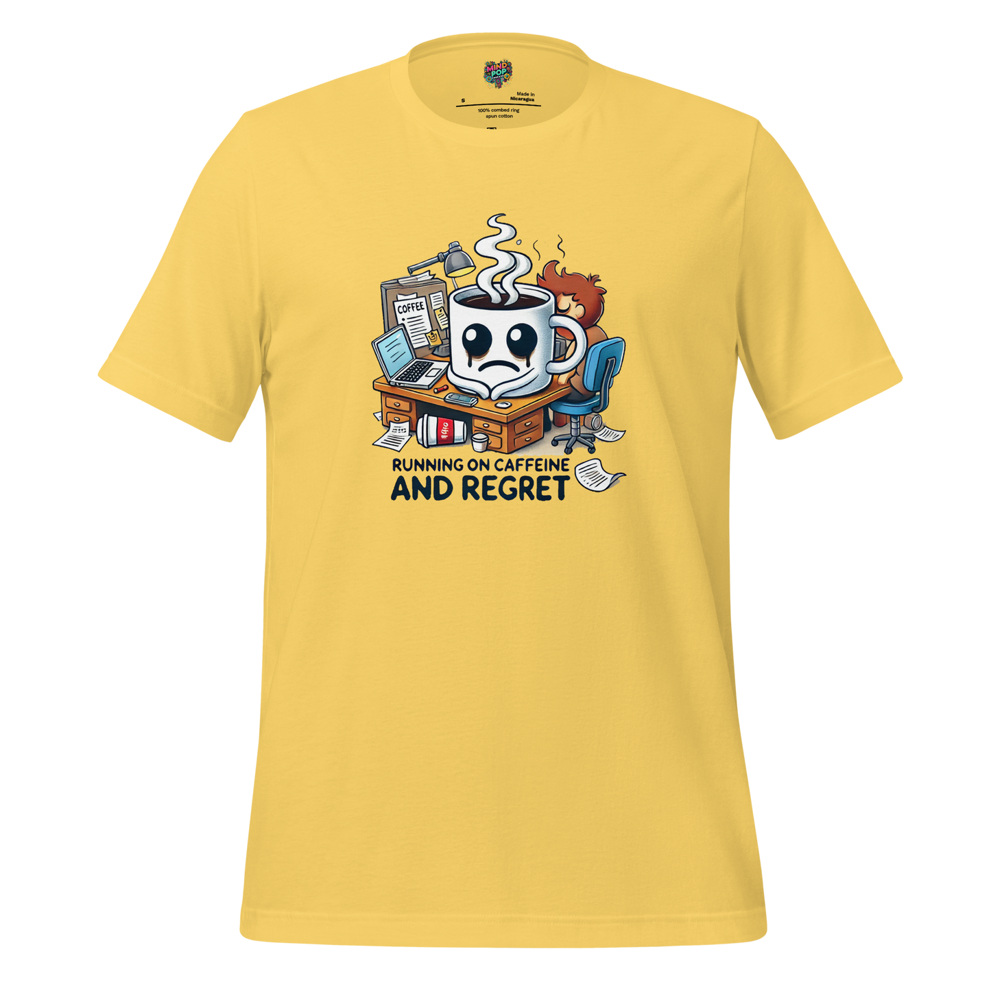 Fueled by Coffee and Regret Shirt - MindPop Threads