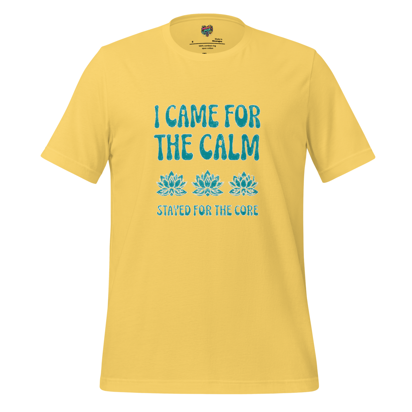 I came for the Calm Shirt - MindPop Threads