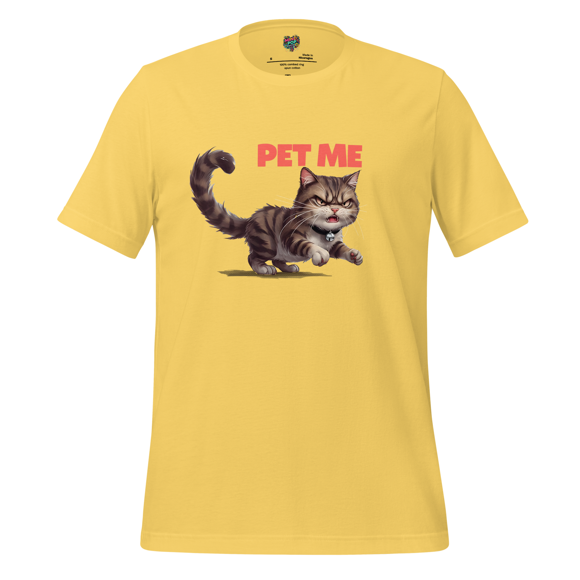 Pet Me – Angry Cat Shirt  T-Shirt