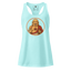 Buddy Buddha fitted racerback tank top