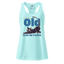 You’re Not Old, You Just Need to Stretch fitted racerback tank top