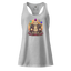 Enlightened Sit-In Punk Buddha fitted racerback tank top
