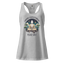 Finding Enlightenment (Buddha in Garden) fitted racerback tank top