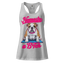 NaMaSte a B*Tch fitted racerback tank top
