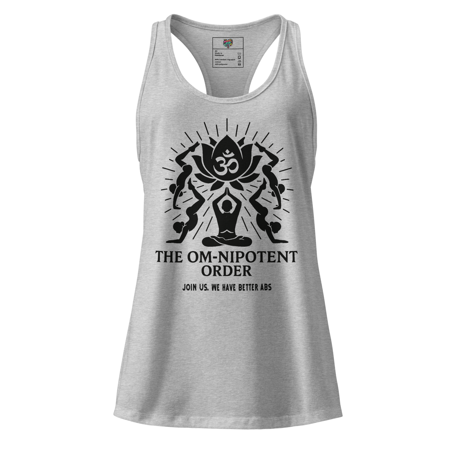 The Omnipotent Order fitted racerback tank top