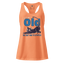 You’re Not Old, You Just Need to Stretch fitted racerback tank top