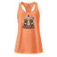 Enlightened Sit-In Punk Buddha fitted racerback tank top