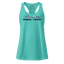 Ommm... My Back fitted racerback tank top