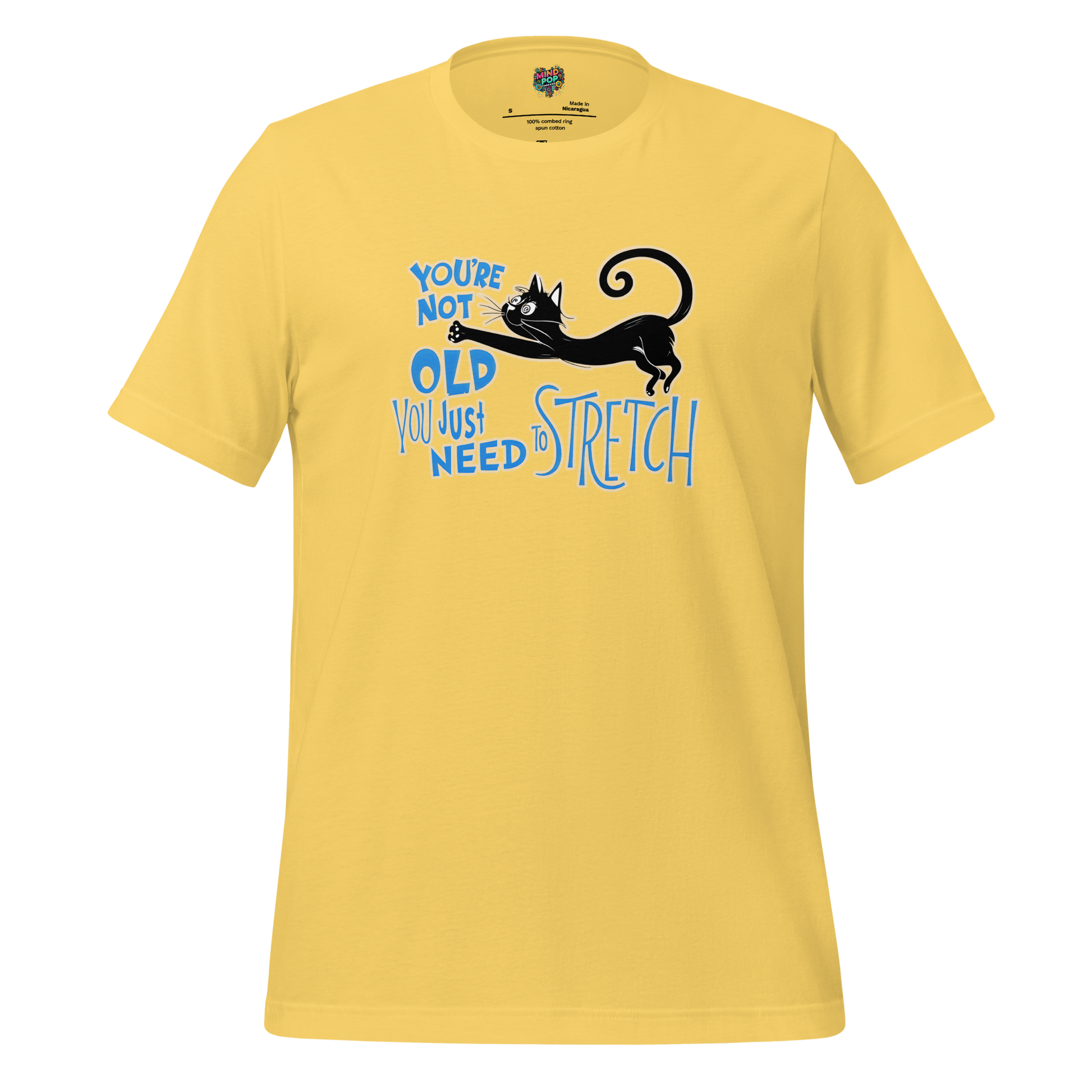 Playful Seuss-style lettering with quirky design reading “You’re Not Old” — funny, whimsical shirt for aging with attitude and rhyme\